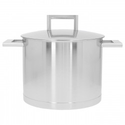 John Pawson 7 Marmite 20 cm 5 L avec Couvercle Inox - Demeyere John Pawson 7 Marmite 20 cm 5 L avec Couvercle Inox - Demeyere