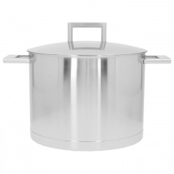 John Pawson 7 Marmite 24 cm 8 L avec Couvercle Inox - Demeyere John Pawson 7 Marmite 24 cm 8 L avec Couvercle Inox - Demeyere