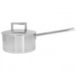 John Pawson 7 Poêlon 16 cm avec Couvercle Inox - Demeyere John Pawson 7 Poêlon 16 cm avec Couvercle Inox - Demeyere