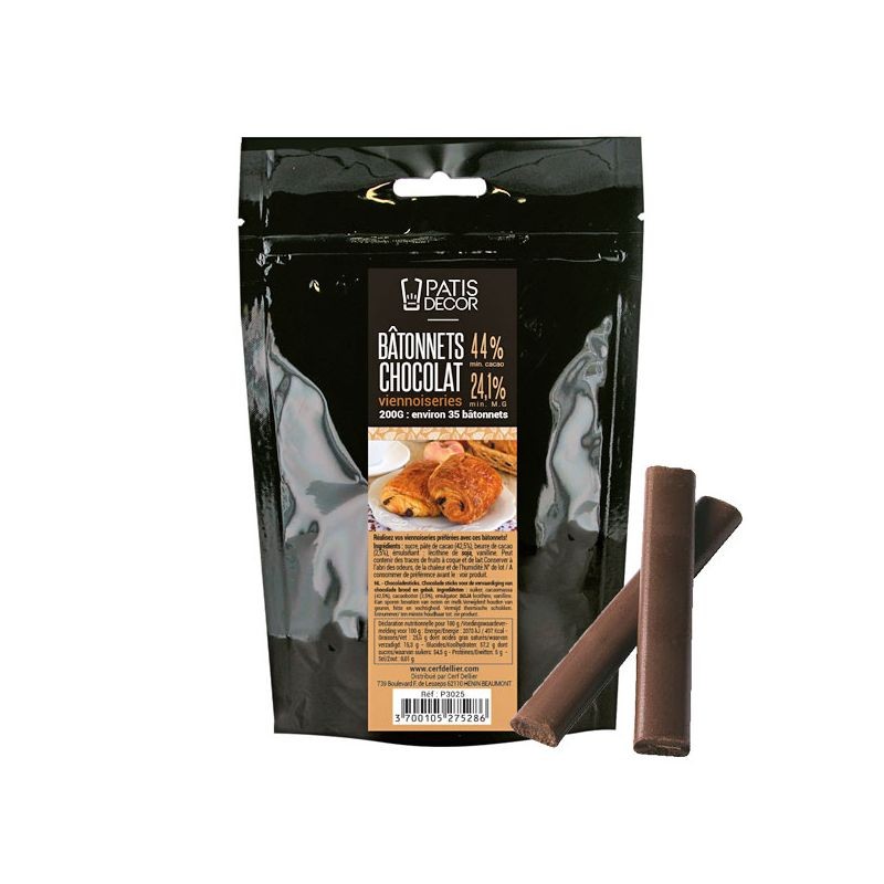 Bâtonnets de Chocolat 200 g