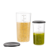 Bekerset Glas met Deksel 400 ml & 700 ml - Bamix