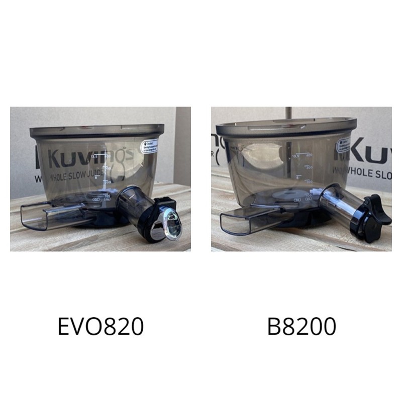 Kuvings - Extracteur de Jus Vertical EVO820 Gris Gun Metal - Les Secrets du  Chef