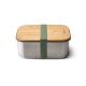Sandwich Box L Inox Olive 1,25 L - Black+Blum