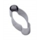 Moule Cougnou Inox 15x7 cm - Gobel