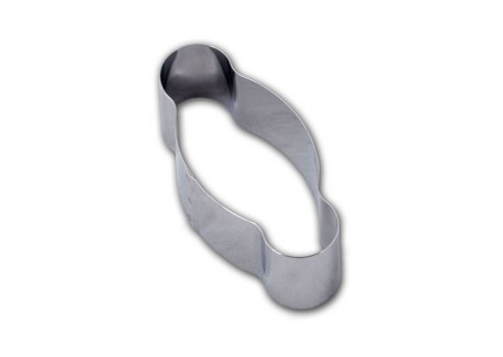 Moule Cougnou Inox 15x7 cm - Gobel