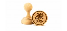 Houten Stempel Decoratie Sinterklaas voor Koekjes 6 cm