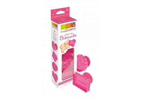 Je Fais Mes Biscuits 4 pcs  - Scrapcooking