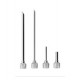 Fill-It Douilles Aiguilles Injection Inox pour Siphons de cuisine 4 pcs - Isi