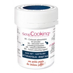 Middernacht Blauw Poederkleuring 5 gr - Scrapcooking Middernacht Blauw Poederkleuring 5 gr - Scrapcooking
