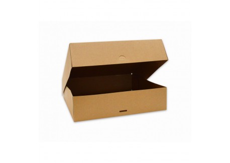 Set van 2 Kartonnen Dozen voor Taart 32x32x8 cm - Scrapcooking
