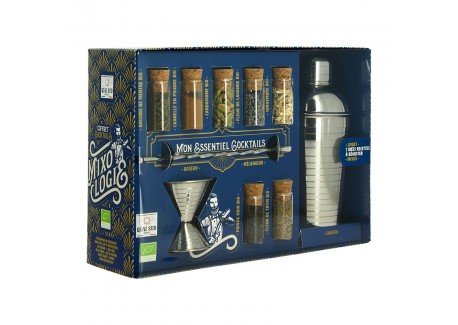 Coffret Mixologie Bio "Mon Essentiel Cocktails" 11 pcs  - Quai Sud