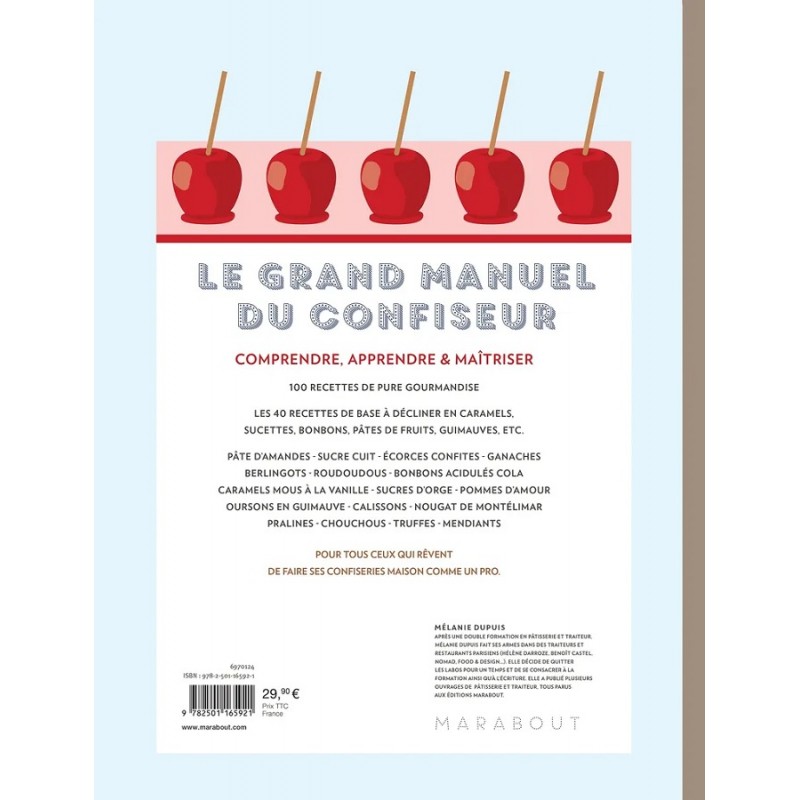 Le Grand Manuel du Confiseur  - Marabout