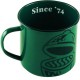 Mug Emaillé Vert 30 cl - Big Green Egg
