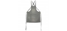 Suspender Aprons Keukenschort Denim Grey