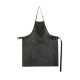 Vintage BBQ Aprons Tablier Cuir Gris - DutchDeluxes