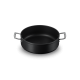 Les Forgées Rondeau Sauteerpan met rechte rand 28 cm antiaanbaklaag + deksel - Le Creuset