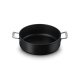 Les Forgées Sauteuse Rondeau à Bord Droit 30 cm Anti-Adhésive + Couvercle - Le Creuset