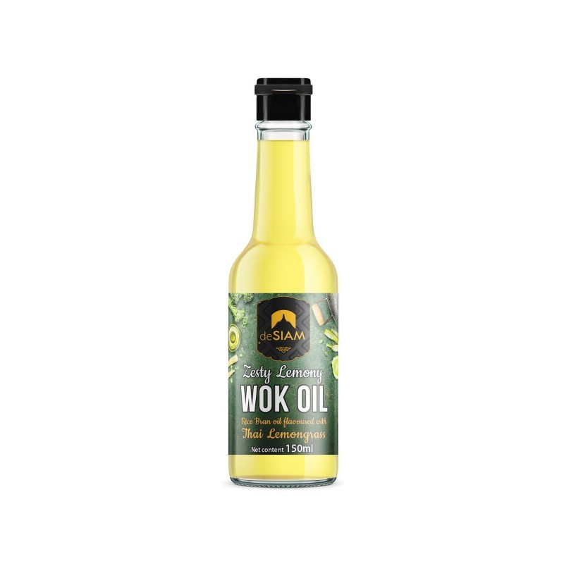 Huile pour Wok à la Citronelle 150 ml  - deSIAM
