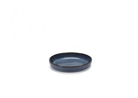 Pascale Naessens Pure Tapas Bord Rond 14,5 cm Donkerblauw Geglazuurd - Serax