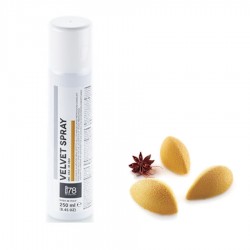 i78 Spray Alimentaire Effet Velours Or 250 ml - Silikomart