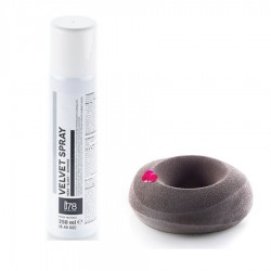 i78 Spray Alimentaire Effet Velours Noir 250 ml - Silikomart