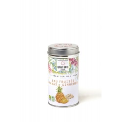 Préparation Bio pour Eau Fruitée Ananas Gingembre 45 g 