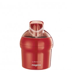 Le Glacier Sorbetière Cuve Inox 1,5 L Rouge - Magimix Le Glacier Sorbetière Cuve Inox 1,5 L Rouge - Magimix