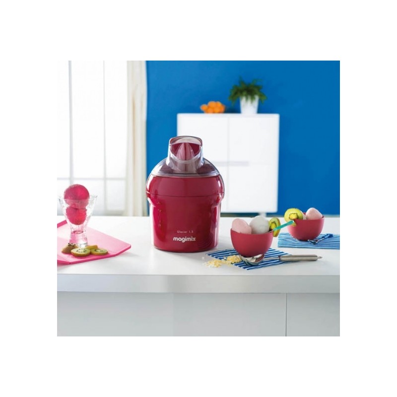 Magimix Le Glacier 1 5 L Rood Les Secrets du Chef