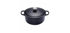 Cocotte Signature Ronde 12,4 L Noir Mat (34 cm)