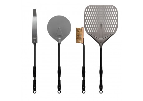 Set Pelles à Pizza Réglables 4 pcs - Alfa Pizza