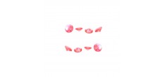 Roze Eetbare Diamant Decoratie 20 dlg