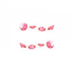 Décoration Diamant Comestible Rose 20 pcs - Patisdécor