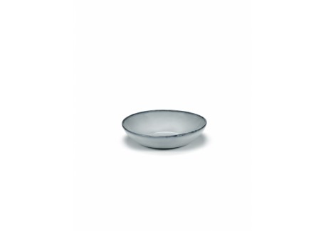 Pascale Naessens Pure Assiette Profonde 19,5 cm Bleu Emaillé - Serax