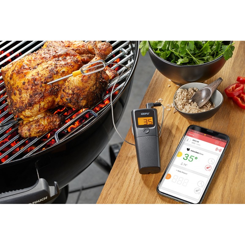 Gefu - Control Thermomètre Sonde de Cuisson Bluetooth 1 Canal - Les Secrets  du Chef