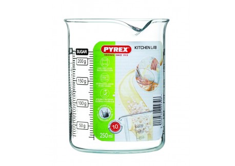 Kitchen Lab Glazen Maatbeker 250 ml - Pyrex