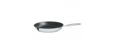 Castel Pro 5 Poêle Antiadhésive en Inox Brillant Multiply 28 cm