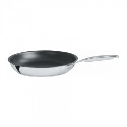 Castel Pro 5 Poêle Antiadhésive en Inox Brillant Multiply 28 cm