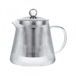 Darjeeling Théière en Verre avec Filtre Inox 1,2 L - Cristel Darjeeling Théière en Verre avec Filtre Inox 1,2 L - Cristel