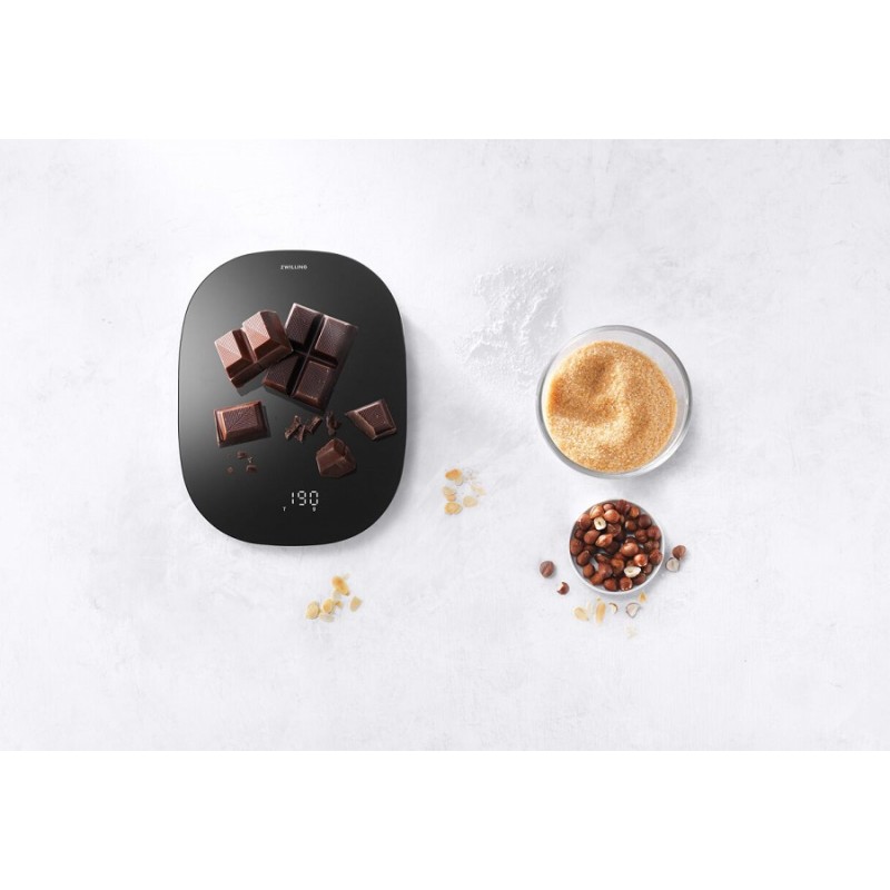 Enfinigy Black Balance de Cuisine 10kg/1g Noir  - Zwilling