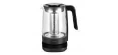 Enfinigy Black Bouilloire Electrique en Verre Température Réglable 1,7 L Noir -S