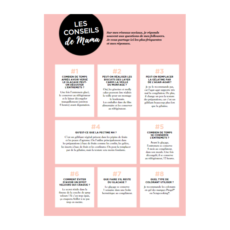 Les pâtisseries de Mama - Gâteaux & entremets - broché - Les