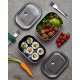 Lunch Box S RVS Olive 600 ml - Black+Blum