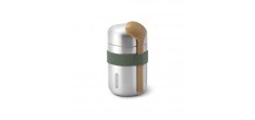 Thermos Lunchbox RVS met Elastiek Olijf 400 ml