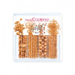 Décors Sucrés Gold Mix 62 g - Scrapcooking