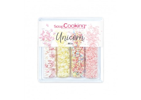Décors Sucrés Mix Licorne 60 g - Scrapcooking