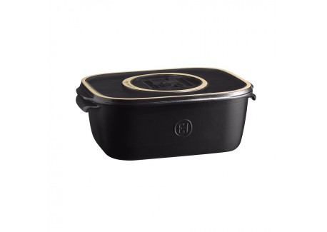 Boîte à Fromage Céramique 3,5 L Noir Mat Truffe - Emile Henry