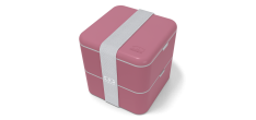 Square Bento LunchBox Roze Blush Made in France 1,7 L