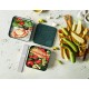 Square Bento LunchBox Groen Jungle Made in France 1,7 L - MonBento