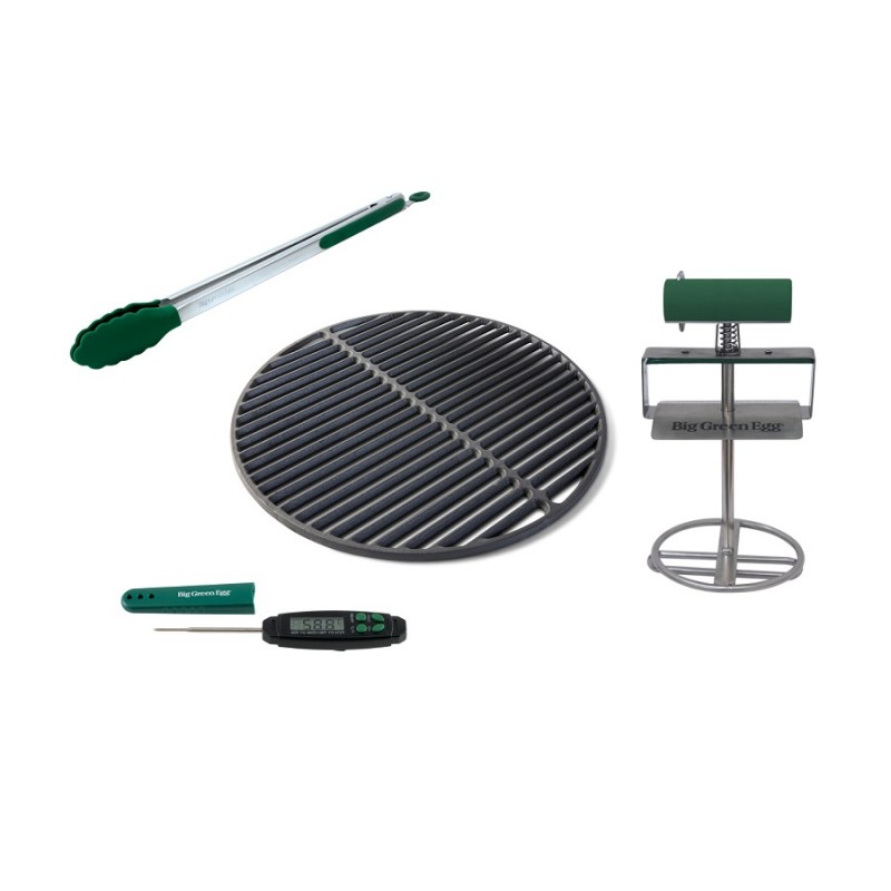 Big Green Egg - Table Modulaire Plateau Grillagé Inox - Les Secrets du Chef