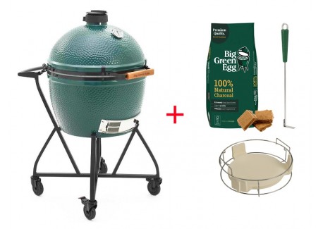Starterspack IntEGGrated Nest Barbecue à Charbon XLarge 7 pcs - Big Green Egg